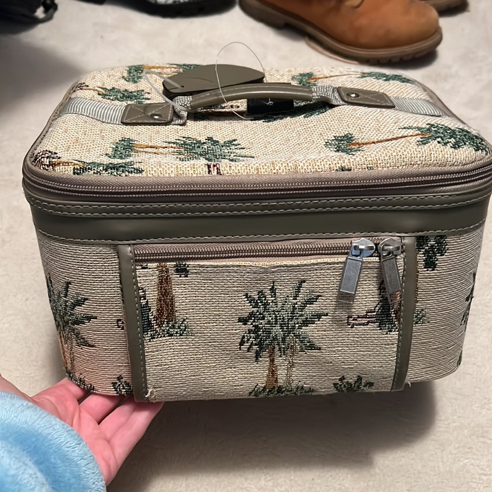 Embroidered Cosmetic bag